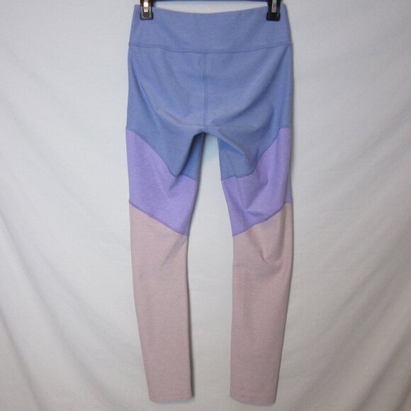 Outdoor Voices 7/8 Springs Leggings Pink Purple Colorblock Cropped Active Small - Picture 4 of 5